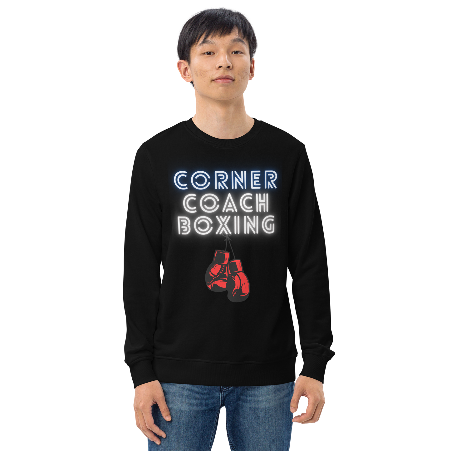 Corner Coach Boxing Crew Neck Sweatshirt