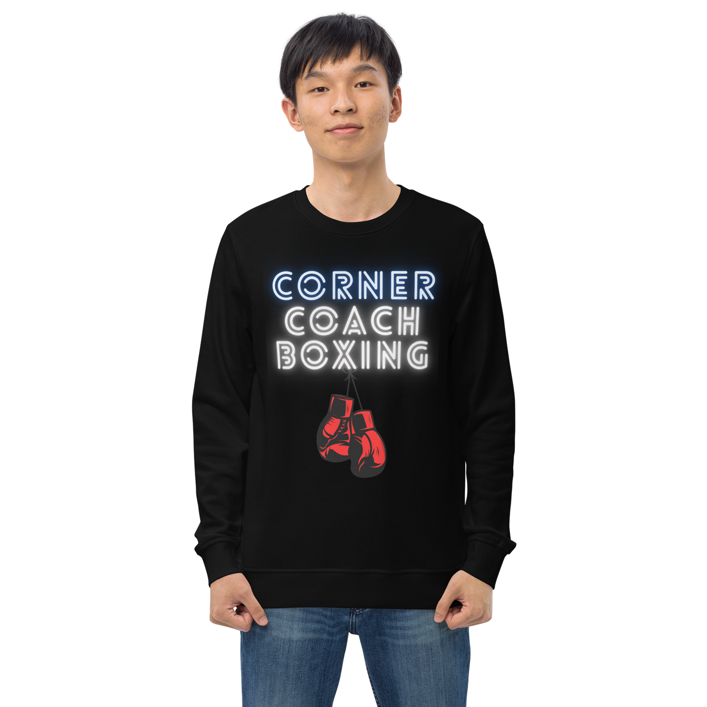 Corner Coach Boxing Crew Neck Sweatshirt